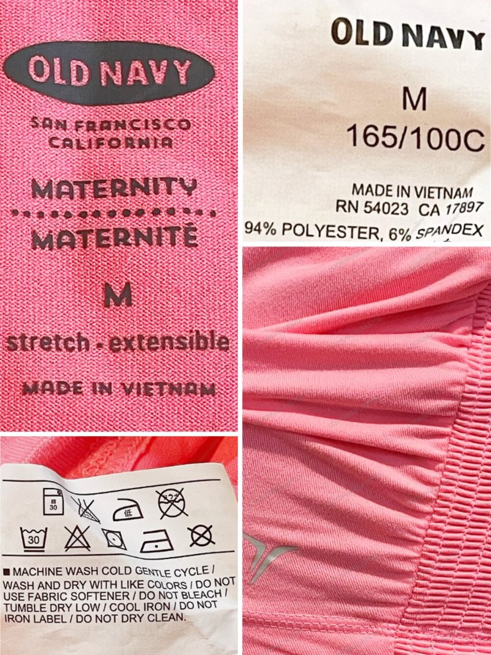 Maternity Bundle Size M Bermuda Shorts Tank Top BeBand - Picture 6 of 9